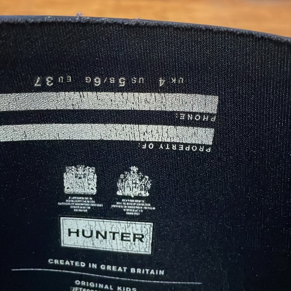 Hunter universal Original Tall Rain Boot, Navy - Picture 5 of 7